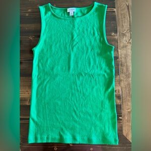 NWT J. Crew Kelly‎ Green Tank Top